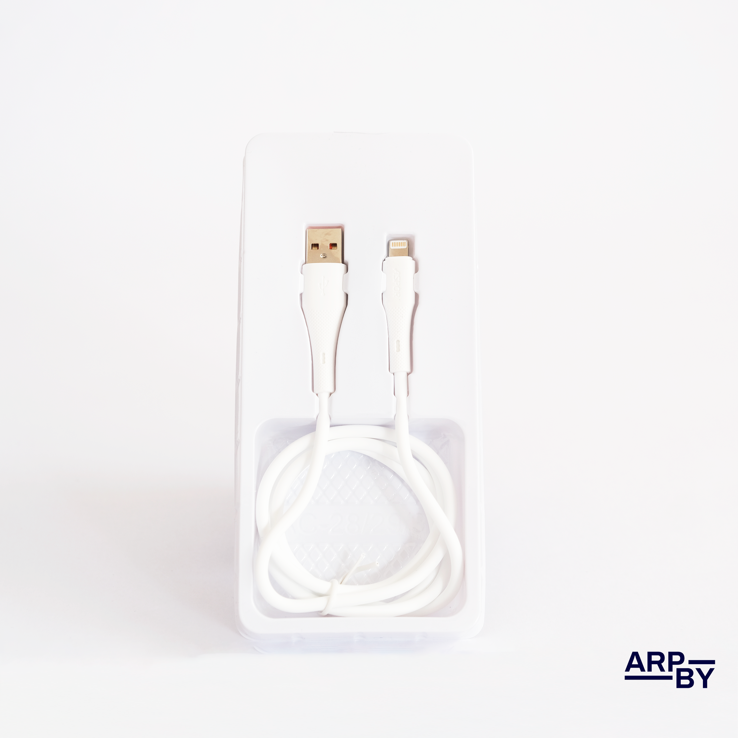 Cabo carreg. rapido 3A AC29 USB-A p Lightning (Iphone) Branco Cabo carreg. rapido 3A AC29 USB-A p Lightning (Iphone) Branco